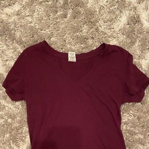 Maroon sleep top